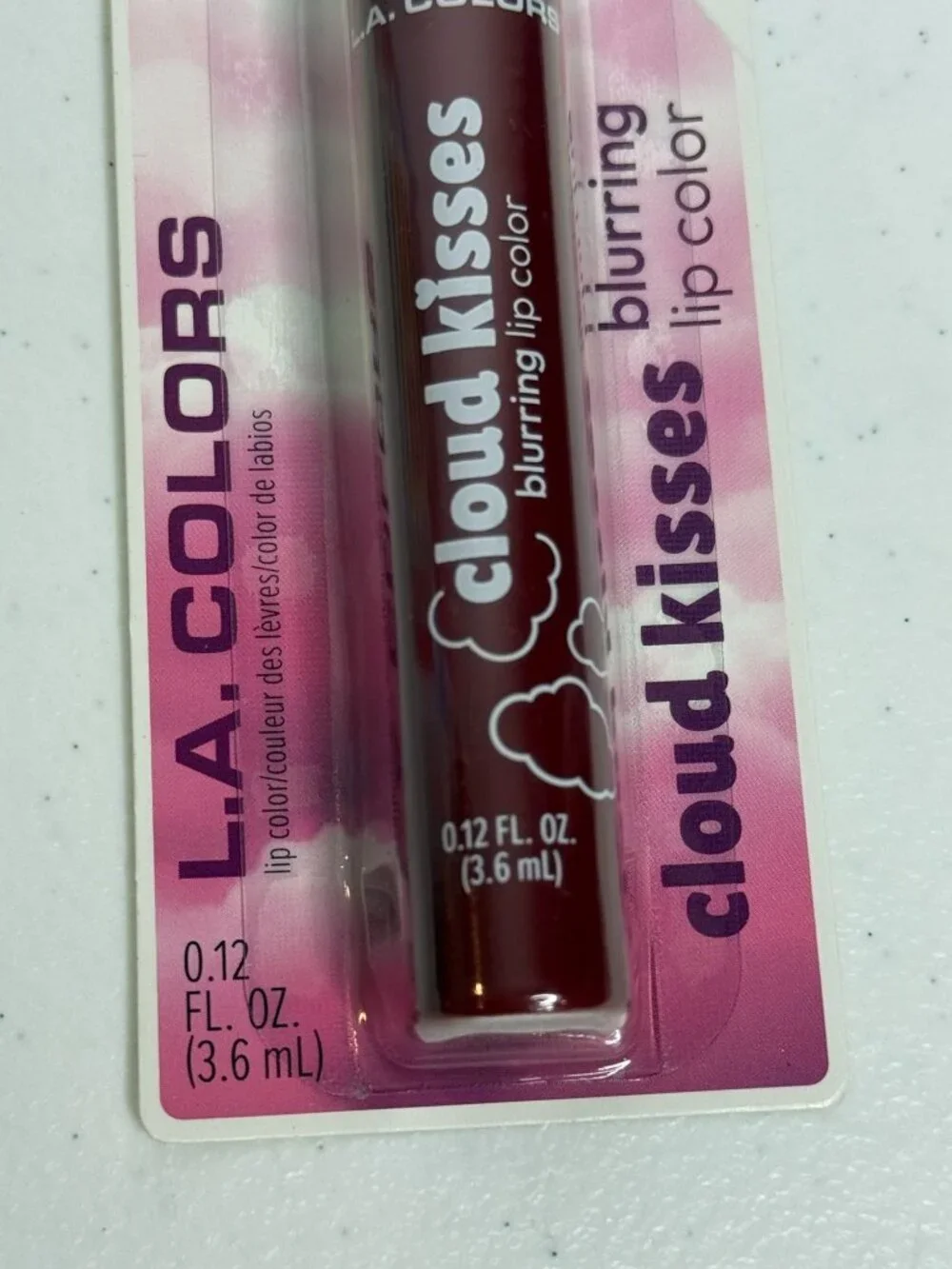 L.A. Colors Cloud Kisses Berry Bliss C69413 Blurring Lip Color
